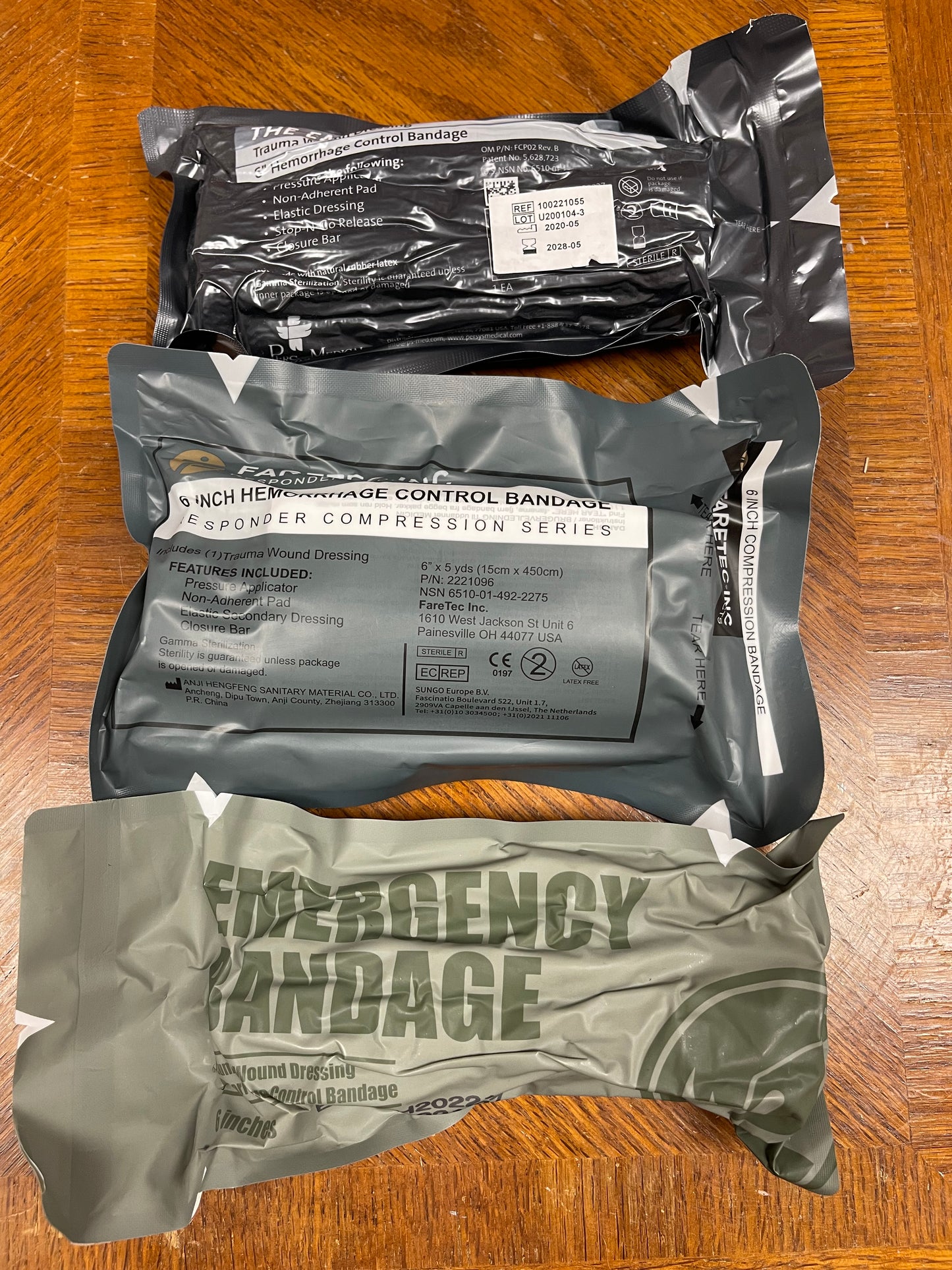 6" ETD (Emergency Trauma Dressing) image 0