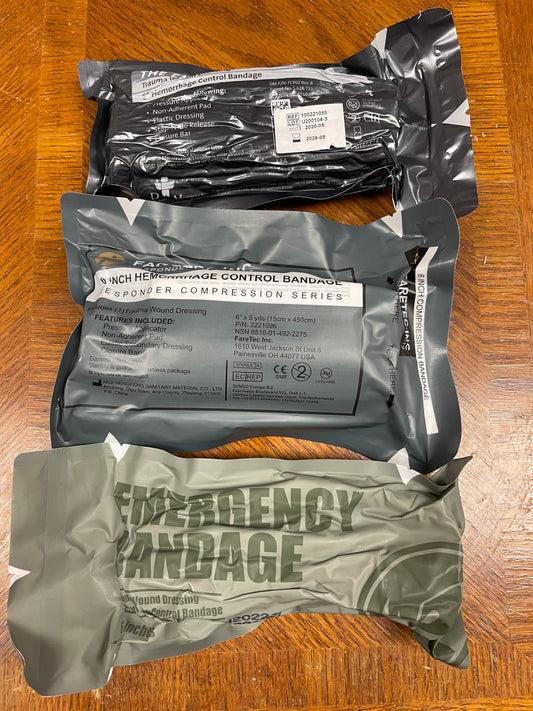 6" ETD (Emergency Trauma Dressing) image 0