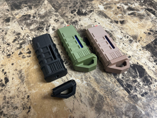 Magpul-Style Tactical Bic Lighter Case