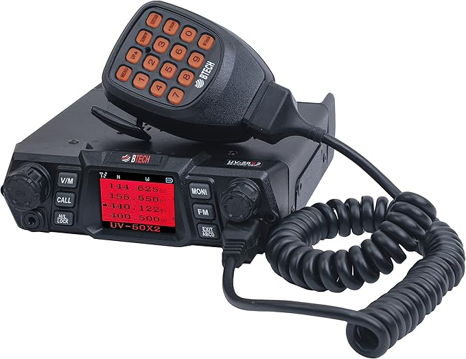 BTECH UV-50X2 (Second Generation) — Fully Custom Programmed 50W Dual-Band Base & Mobile Radio