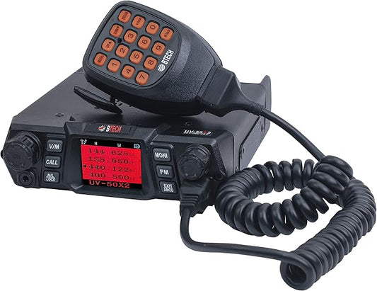 BTECH UV-50X2 (Second Generation) — Fully Custom Programmed 50W Dual-Band Base & Mobile Radio